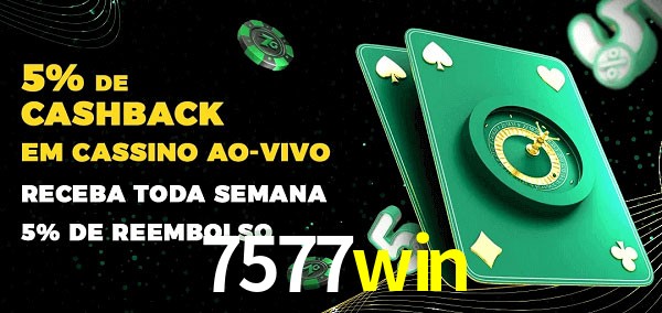 Promoções do cassino ao Vivo 7577win